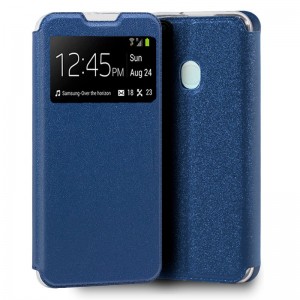 Funda COOL Flip Cover para Samsung A217 Galaxy A21s Liso Azul D