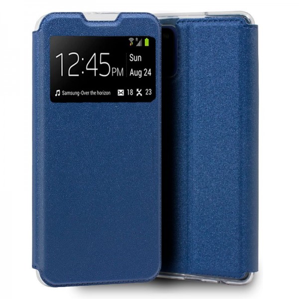 Funda Flip Cover Samsung A315 Galaxy A31 Liso Azul D