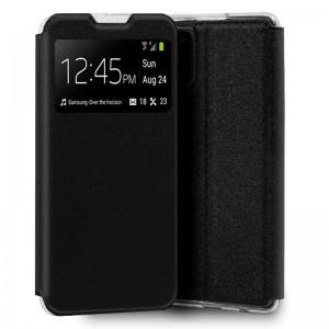 Funda COOL Flip Cover para Samsung A315 Galaxy A31 Liso Negro D