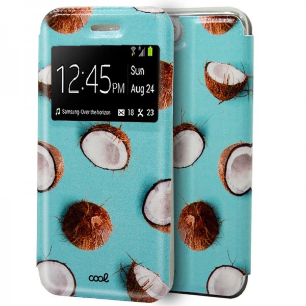 Fundação COOL Flip Cover para iPhone 7 / 8 / SE (2020) / SE (2022) desenhos Cocos D