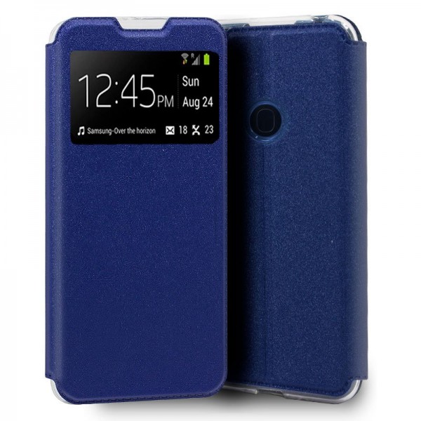 Funda Flip Cover Samsung M215 Galaxy M21 Liso Azul D