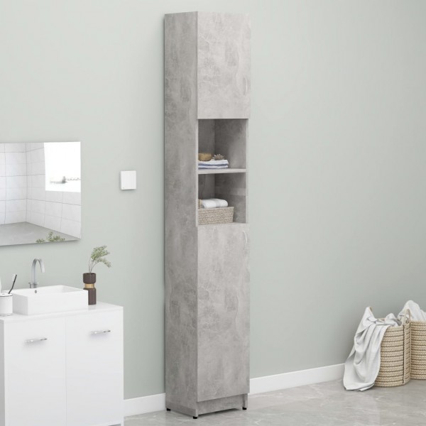 Armário de banho em concreto 32x25.5x190 cm D
