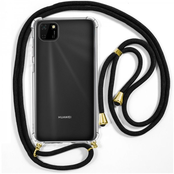Carcasa Huawei Y5p Cordón Negro D