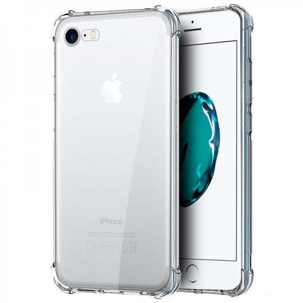 Carcasa iPhone 7 / 8 / SE (2020) AntiShock Transparente D