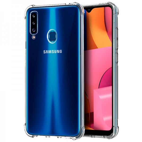 Carcaça Samsung A207 Galaxy A20s Antishock Transparente D