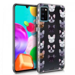 Carcaça COOL para Samsung A415 Galaxy A41 cães claros D