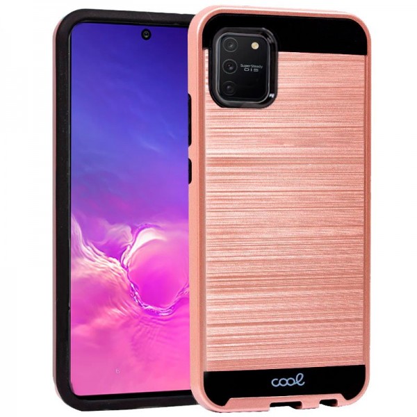 Carcaça COOL para Samsung G770 Galaxy S10 Lite alumínio rosa D