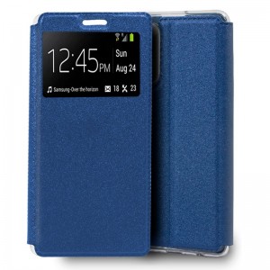 Funda COOL Flip Cover para Samsung N985 Galaxy Note 20 Ultra Liso Azul D