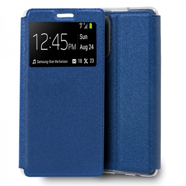 Funda Flip Cover Samsung N985 Galaxy Note 20 Ultra Liso Azul D