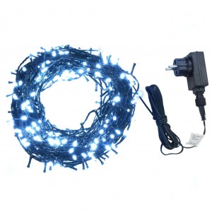 Faixa de luzes 2000 LED interior exterior branco frio 200m IP44 D