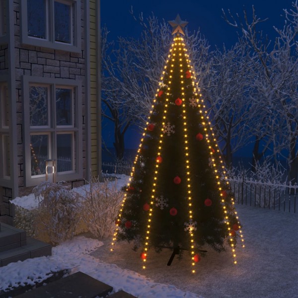 Luces de red para el árbol de Navidad con 400 LEDs 400 cm D