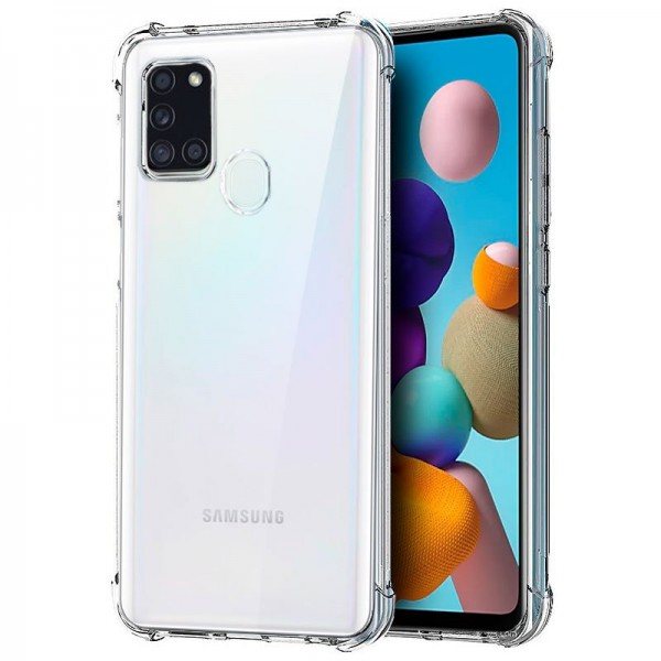 Carcaça COOL para Samsung A217 Galaxy A21s AntiShock Transparent D