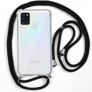 Carcaça COOL para Samsung A217 Galaxy A21s Cord Preto D