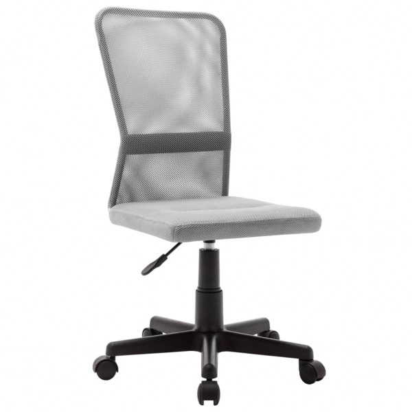 Cadeira de escritório de malha cinzenta 44x52x100 cm D