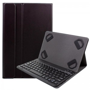 Funda COOL Ebook / Tablet 9 - 10.5 pulg Liso Negro Polipiel Teclado Bluetooth (Español) D