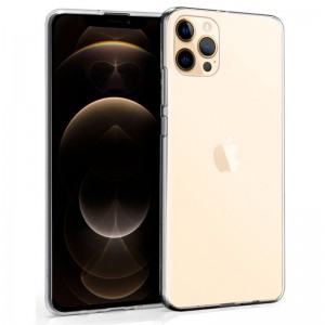Funda Silicona iPhone 12 Pro Max (Transparente) D