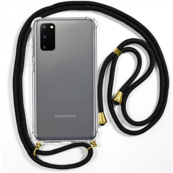 Carcasa Samsung G980 Galaxy S20 Cordón Negro D