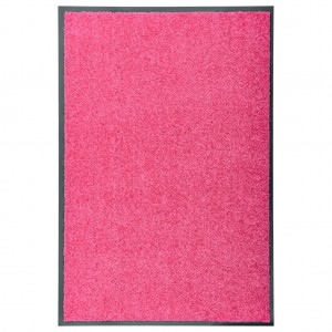 Felpudo lavable rosa 60x90 cm D