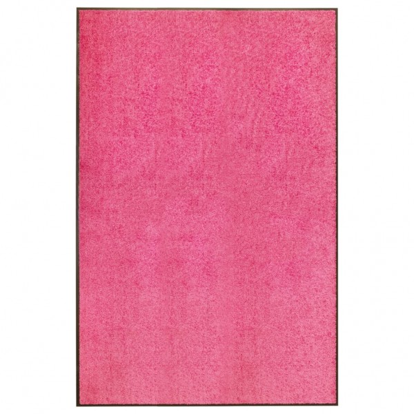 Felpudo lavable rosa 120x180 cm D