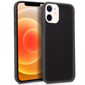 Fundação COOL Silicone para iPhone 12 mini (preto) D