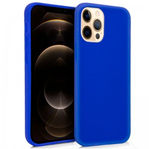 Fundação COOL Silicone para iPhone 12 Pro Max (Azul) D