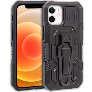 Carcasa iPhone 12 mini Hard Clip Negro D