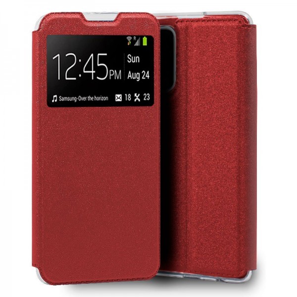 Funda Flip Cover Xiaomi Mi 10T / Mi 10T Pro Liso Rojo D