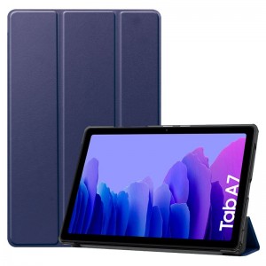 Funda COOL Para Samsung Galaxy Tab A7 T500 / T503 / T505 Polipiel Liso Azul 10.4 Pulg D