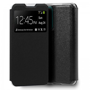 Funda Flip Cover Huawei P Smart 2021 Liso Negro D