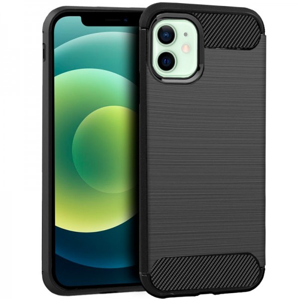 Carcasa COOL para iPhone 12 / 12 Pro Carbón Negro D