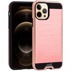 Carcaça COOL para iPhone 12 Pro Max alumínio rosa D