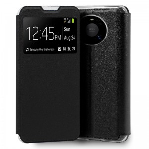 Funda COOL Flip Cover para Huawei Mate 40 Pro / 40 Pro Plus Liso Negro D