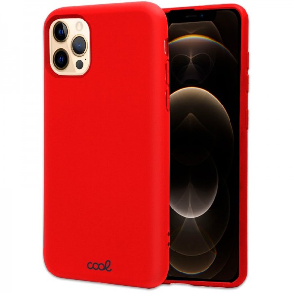 Carcaça COOL para iPhone 12 Pro Max cobrir vermelho D