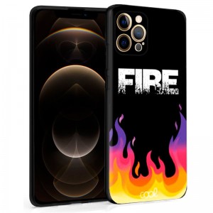 Carcasa COOL para iPhone 12 Pro Max Dibujos Fire D