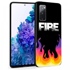 Carcaça COOL para Samsung G780 Galaxy S20 FE Desenhos de Fogo D