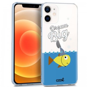 Carcaça COOL para iPhone 12 mini Clear Dream D