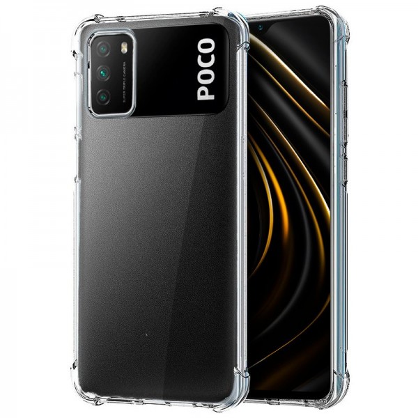 Carcasa Xiaomi Pocophone M3 AntiShock Transparente Carcasa Xiaomi Pocophone M3 AntiShock Transparente D