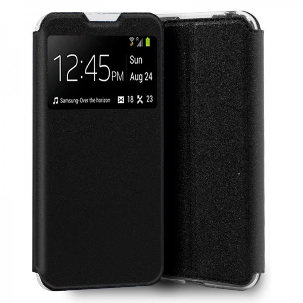 Fundação COOL Capa de Flip para Oppo Encontre X2 Neo Liso Black D