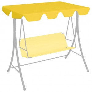 Caneta de reposição balanço jardim amarelo 188/168x110/145 cm D