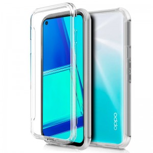 Fundação COOL Silicone 3D para Oppo A52 / A72 / A92 (Border Transparent + Trash) D