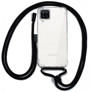 Carcaça COOL para Samsung A125 Galaxy A12 / M12 Cord Preto D