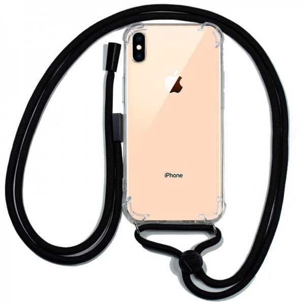 Carcasa COOL para IPhone XS Max Cordón Negro D