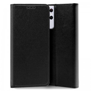 Funda COOL Flip Cover para Samsung G998 Galaxy S21 Ultra Liso Negro D