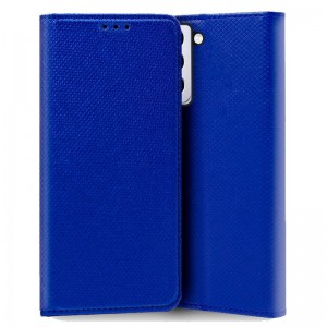 Funda COOL Flip Cover para Samsung G996 Galaxy S21 Plus Liso Azul D