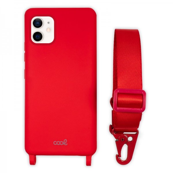Carcasa COOL para iPhone 12 mini Cinta Rojo D