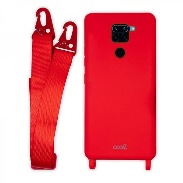 Carcaça COOL para Xiaomi Redmi Nota 9 Fita vermelha D