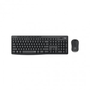 TECLADO+RATON LOGITECH MK295 SILENT WIRELESS COMBO NEGRO/NA D