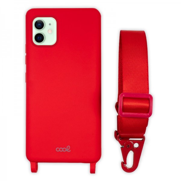 Carcaça COOL para iPhone 12 / 12 Pro Fita vermelha D