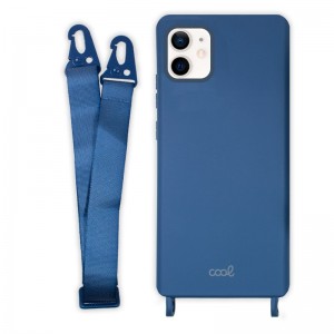 Carcaça COOL para iPhone 12 mini fita azul D