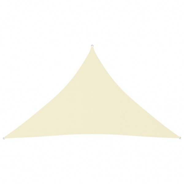 Telhado de vela triangular de tecido Oxford 5x5x6 m D